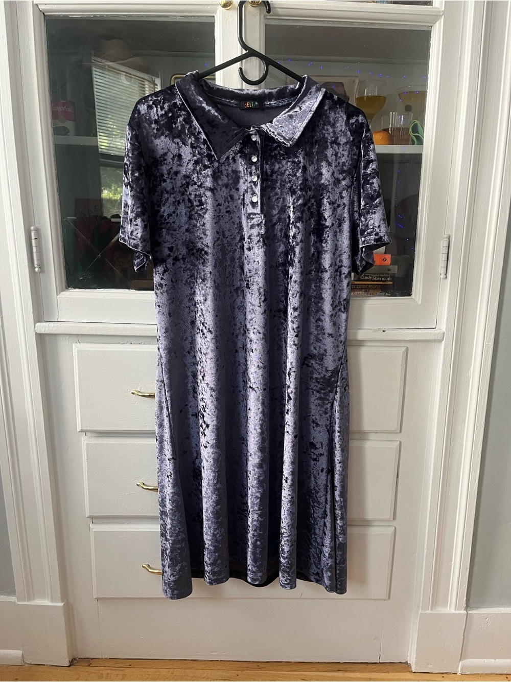 dELiA*s by Dolls Kill Always Ladies Choice Velvet Dress